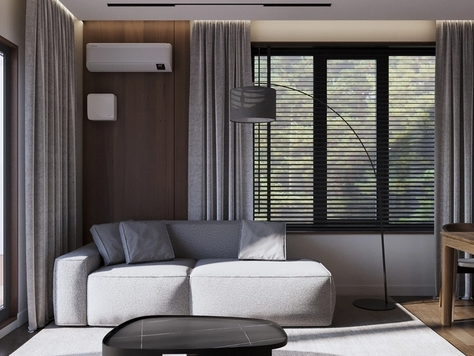 Дизайн интерьера частного интерьера в Новосибирске "ZARNHOUSE | Загородный дом 94 кв.м."