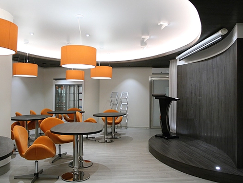 Дизайн интерьера офиса в Новосибирске "Проект офиса инновационной компании"