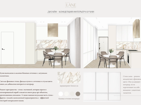 Дизайн интерьера частного интерьера в Новосибирске "Квартира 34 м² - Новосибирск | ЖК Чернышевский"